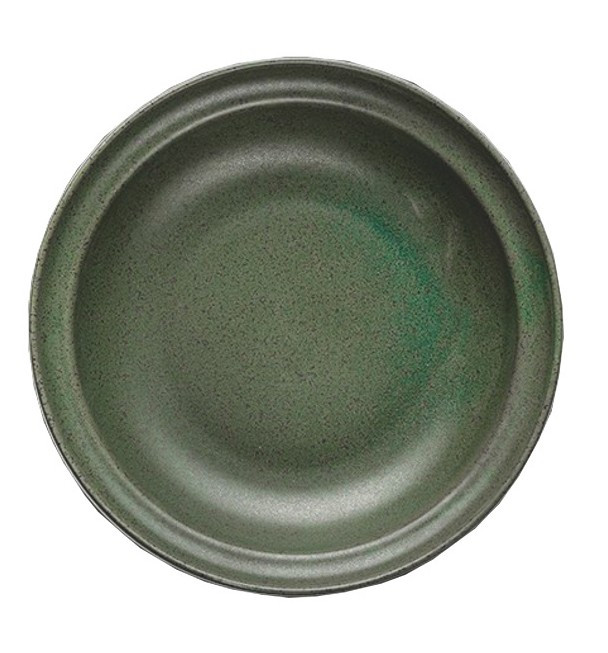 FATHY MAHMOUD EGYPTIAN PORCELAIN FM Σαλατιέρα Πορσελάνης Wings Olive Green 22cm