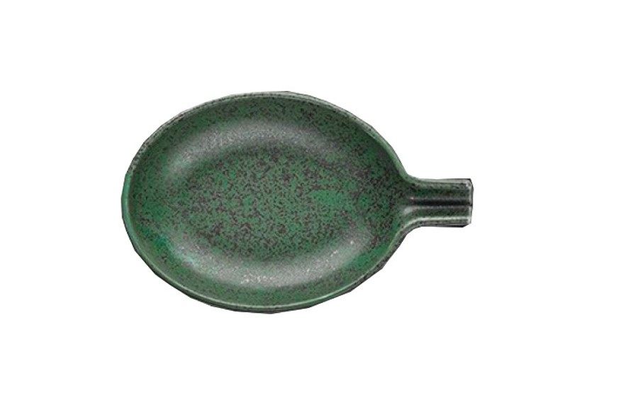 FATHY MAHMOUD EGYPTIAN PORCELAIN FM Μπολ - Dip Πορσελάνης Wings Olive Green 13cm