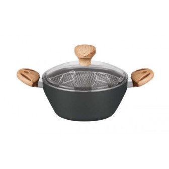 Fest Olive Φριτέζα Με Δίχτυ Αντικολλητική 24cm Fest Olive Φριτέζα Με Δίχτυ Αντικολλητική 24cm
