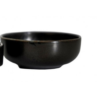 Rinart Porcelain Μπολ Πορσελάνης Kronos Black 7cm Rinart Porcelain Μπολ Πορσελάνης Kronos Black 7cm
