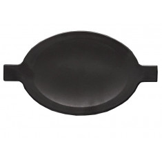 FM Πιατέλα Πορσελάνης Βαθιά Wings Black 31Χ17cm
