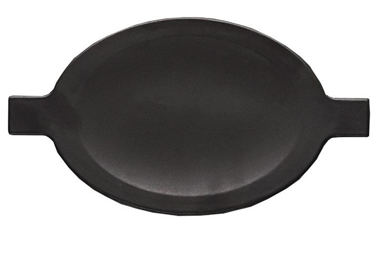 FM Πιατέλα Πορσελάνης Βαθιά Wings Black 31Χ17cm