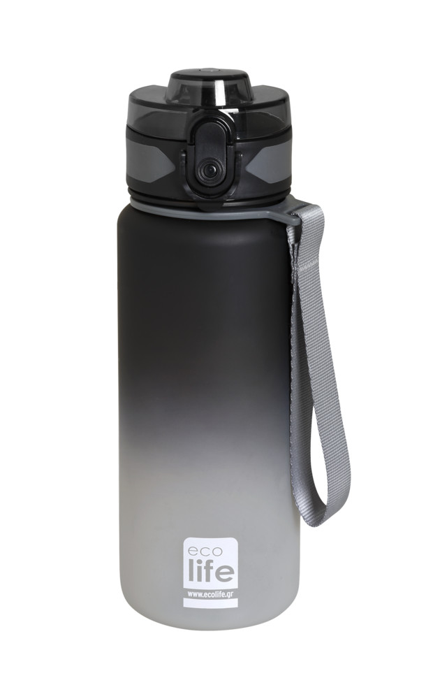 ECOLIFE Ecolife Μπουκάλι Tritan Nερού Middle Grey 800ml