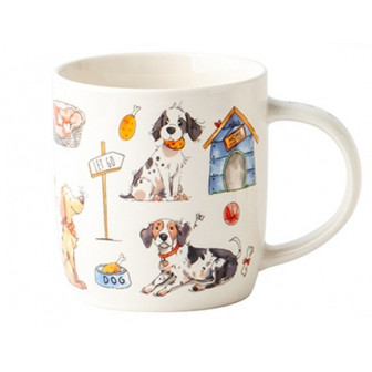 Κούπα Πορσελάνης Happy Dogs 350ml