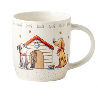 Κούπα Πορσελάνης Happy Dogs Family 350ml Κούπα Πορσελάνης Happy Dogs Family 350ml
