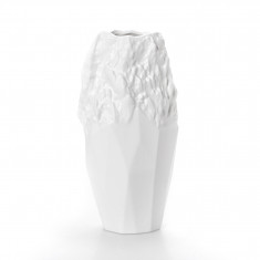 HFA Διακοσμητικό Βάζο Πορσελάνης Durable Terra Matt White 25cm