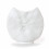 HFA Διακοσμητικό Βάζο Πορσελάνης Iron Terra Matt White 24cm