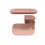 Guzzini Φαγητοδοχείο Με Θήκη Storego Pink 900ml