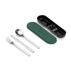 Guzzini Μαχαιροπίρουνα Σετ 3τμχ. Με Θήκη Store & Go Green