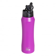 EcoLife Θερμός Μεταλλικό Ανοξείδωτο Φούξια Thermos 550ml