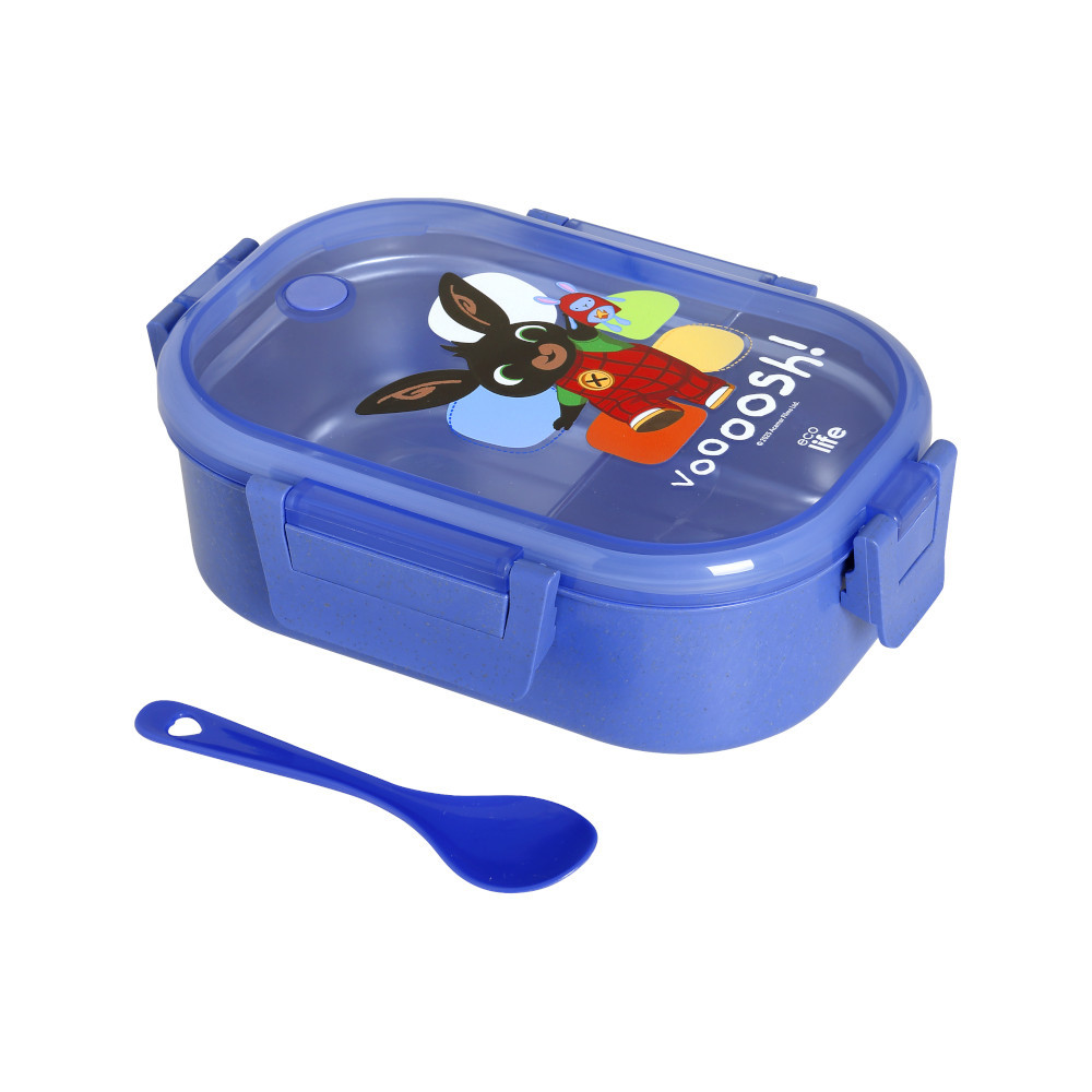 ECOLIFE Ecolife Φαγητοδοχείο Bing Vooosh Ανοξείδωτο 2 Θέσεων 900ml