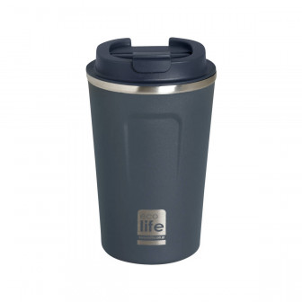Ποτήρι Θερμός Coffee Cup 370ml Ecolife Dark Blue