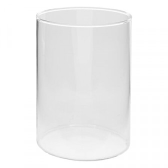 Atmosphera Διακοσμητικό Βάζο Γυάλινο Lidy Clear 20cm