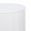 Atmosphera Διακοσμητικό Βάζο Γυάλινο Lidy White 20cm