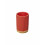5Five Θήκη Για Οδοντόβουρτσες Polyester Natureo Red