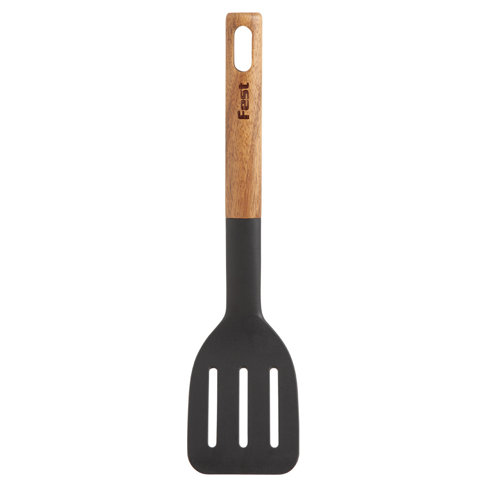 Διακοσμητικά και αξεσουαρ κουζίνας Kouzinika - ΣΗΜΑΝΤΙΚΟ: Σε περίπτωση διαφοράς τιμής από το κατάστημα ισχύει παντα και μόνο η τιμή του καταστήματος Fest Nature Αντικολλητική Σπάτουλα Τρυπητή 32cm