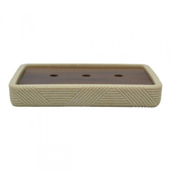 Σαπουνοθήκη Πολυεστερική Beige Acacia