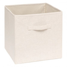5Five Κουτί Aποθήκευσης Υφασμάτινο Μπεζ 29cm 31x31cm