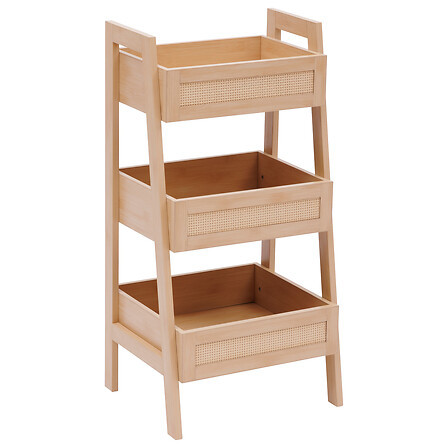 5FIVE SIMPLY SMART 5Five Ραφιέρα 3 Επιπέδων Ξύλινη MDF 40x34,2x80cm