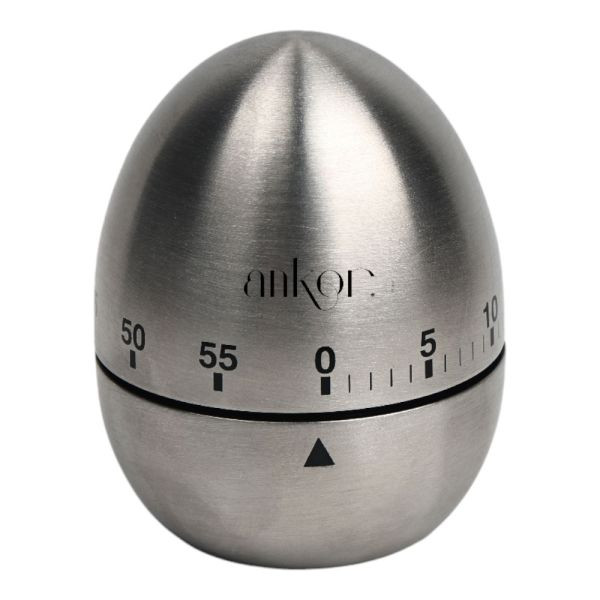 Ankor Χρονόμετρο Κουζίνας Ανοξείδωτο Αυγό