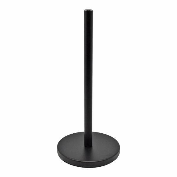 Ankor Βάση Για Χαρτί Κουζίνας Μεταλλική Black Με 33cm