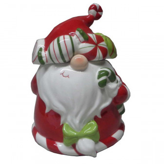 Χριστουγεννιάτικη Κεραμική Μπισκοτιέρα candy Santa Χριστουγεννιάτικη Κεραμική Μπισκοτιέρα candy Santa