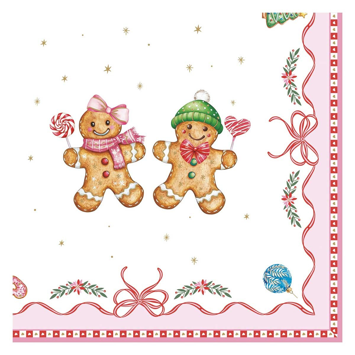 R2S R2S Χριστουγεννιάτικες Χαρτοπετσέτες Πολυτελείας 20Τμχ. Sweet Christmas