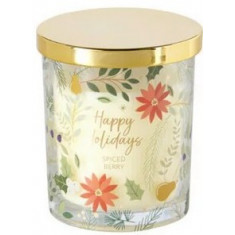 Atmosphera Χριστουγεννιάτικο Αρωματικό Κερί Σε Βάζο Christmas Flower