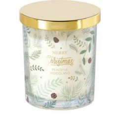 Atmosphera Χριστουγεννιάτικο Αρωματικό Κερί Σε Βάζο Christmas Flower