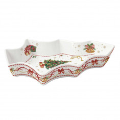 R2S Χριστουγεννιάτικη Πιατέλα  Πορσελάνης Christmas Tale Tree 25cm R2S Χριστουγεννιάτικη Πιατέλα  Πορσελάνης Christmas Tale Tree 25cm