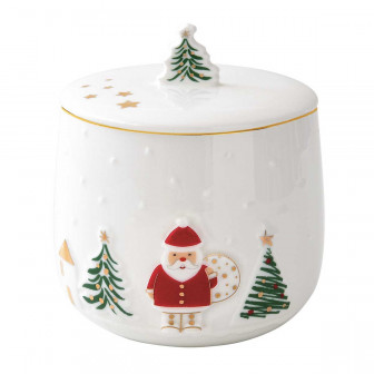 R2S Χριστουγεννιάτικη Μπισκοτιέρα Let It Snow 15cm R2S Χριστουγεννιάτικη Μπισκοτιέρα Let It Snow 15cm