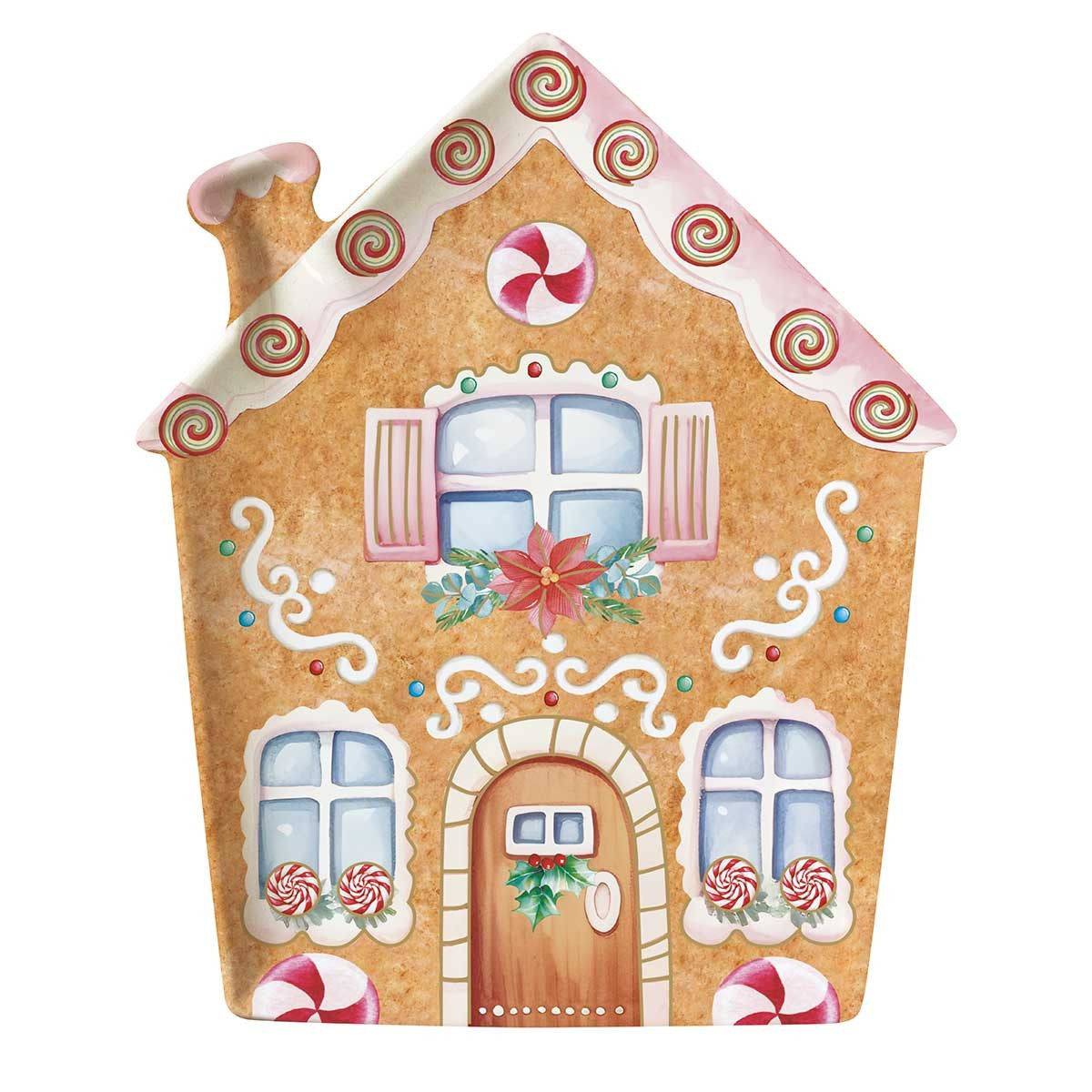 Διακοσμητικά και αξεσουαρ κουζίνας Kouzinika - ΣΗΜΑΝΤΙΚΟ: Σε περίπτωση διαφοράς τιμής από το κατάστημα ισχύει παντα και μόνο η τιμή του καταστήματος R2S Χριστουγεννιάτικη Πιατέλα Sweet Christmas Home 25cm