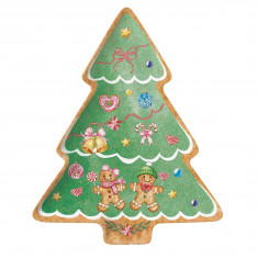 R2S Χριστουγεννιάτικη Πιατέλα Sweet Christmas Xas Tree 25cm R2S Χριστουγεννιάτικη Πιατέλα Sweet Christmas Xas Tree 25cm