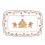 R2S Χριστουγεννιάτικη Πιατέλα Sweet Christmas Gingerbread  House 37cm
