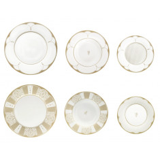 Brandani Σερβίτσιο Φαγητού Πορσελάνης Σετ18τμχ. Golden Eye Brandani Σερβίτσιο Φαγητού Πορσελάνης Σετ18τμχ. Golden Eye