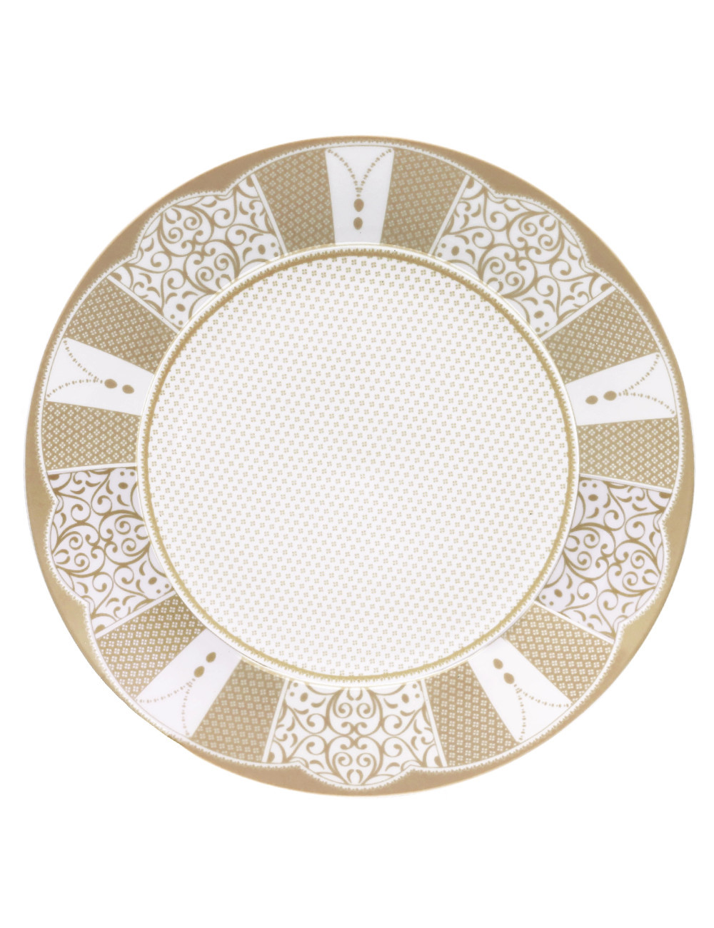 Διακοσμητικά και αξεσουαρ κουζίνας Kouzinika - ΣΗΜΑΝΤΙΚΟ: Σε περίπτωση διαφοράς τιμής από το κατάστημα ισχύει παντα και μόνο η τιμή του καταστήματος Brandani Πιατέλα Πορσελάνης 30cm Golden Eye