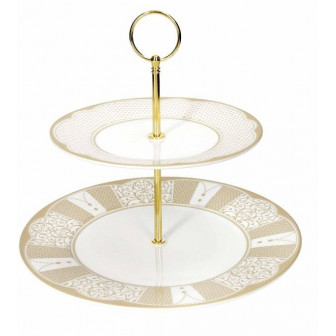 Brandani  Ορντεβιέρα Δυόροφη Golden Eye 27cm