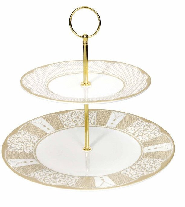 Διακοσμητικά και αξεσουαρ κουζίνας Kouzinika - ΣΗΜΑΝΤΙΚΟ: Σε περίπτωση διαφοράς τιμής από το κατάστημα ισχύει παντα και μόνο η τιμή του καταστήματος Brandani Ορντεβιέρα Δυόροφη Golden Eye 27cm