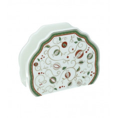 Brandani Χριστουγεννιάτικη Χαρτοπετσετοθήκη Πορσελάνης Tempo Di Fiesta