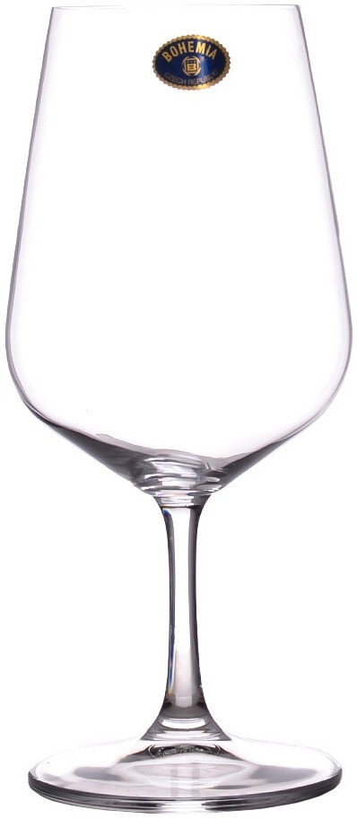 Bohemia Ποτήρι Κόκκινου Κρασιού Σετ 6 Τμχ Κρυστάλλινο Apus 450ml