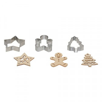 Atmosphera Χριστουγεννιάτικα Κουπ πατ Μεταλλικά Σετ 3τμχ. Atmosphera Χριστουγεννιάτικα Κουπ πατ Μεταλλικά Σετ 3τμχ.