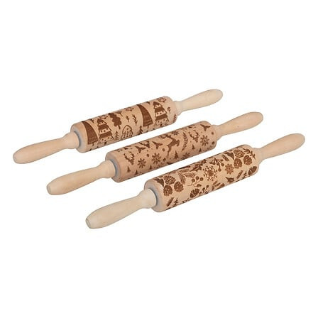 Διακοσμητικά και αξεσουαρ κουζίνας Kouzinika - ΣΗΜΑΝΤΙΚΟ: Σε περίπτωση διαφοράς τιμής από το κατάστημα ισχύει παντα και μόνο η τιμή του καταστήματος Atmosphera Χριστουγεννιάτικος Πλάστης ξύλινος Ανάγλυφος