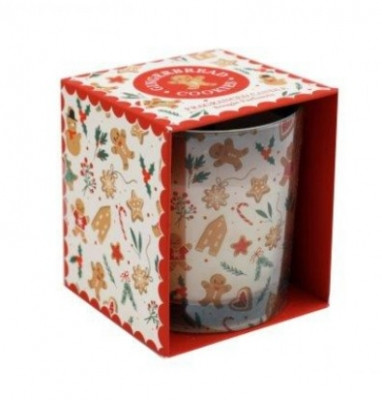 ARTE REGAL Arte Regal Χριστουγεννιάτικο Κερί Gingerbread Σε Βάζο 7.5cm