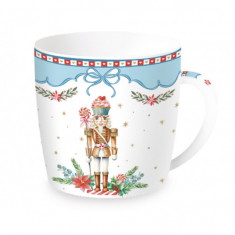 R2S Χριστουγεννιάτικη Κούπα Sweet Christmas Blue Σε Μεταλλικό Κουτί 350ml