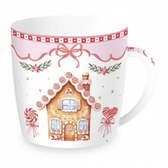 R2S Χριστουγεννιάτικη Κούπα Sweet Christmas Pink Σε Μεταλλικό Κουτί 350ml R2S Χριστουγεννιάτικη Κούπα Sweet Christmas Pink Σε Μεταλλικό Κουτί 350ml