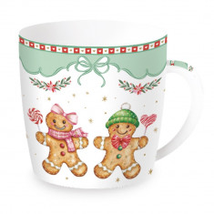 R2S Χριστουγεννιάτικη Κούπα Sweet Christmas Pistachio Σε Μεταλλικό Κουτί 350ml