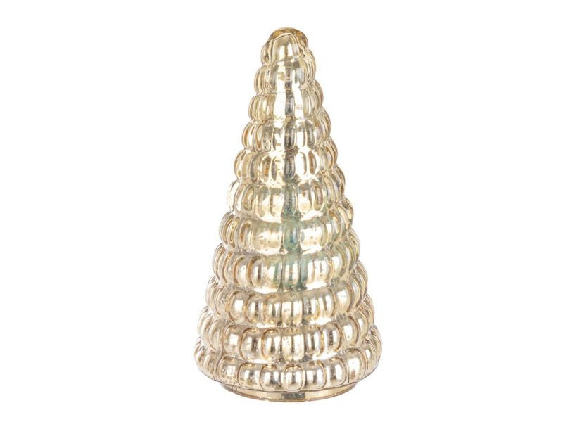 Countriefield Χριστουγεννιάτικο Δέντρο Κεραμικό Champagne 12cm