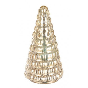 Countriefield Χριστουγεννιάτικο Δέντρο Κεραμικό Champagne 12cm