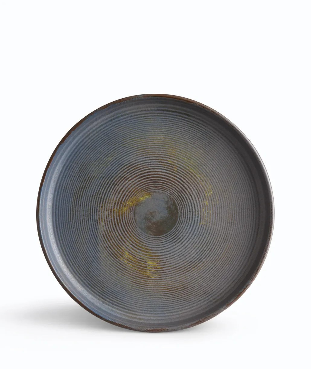 IONIA Πιάτο Φρούτου Σετ 6Τμχ. Stoneware Vythos 22cm