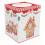 R2S Χριστουγεννιάτικη Μπάλα Πορσελάνης Sweet Christmas Gingerbread 7cm